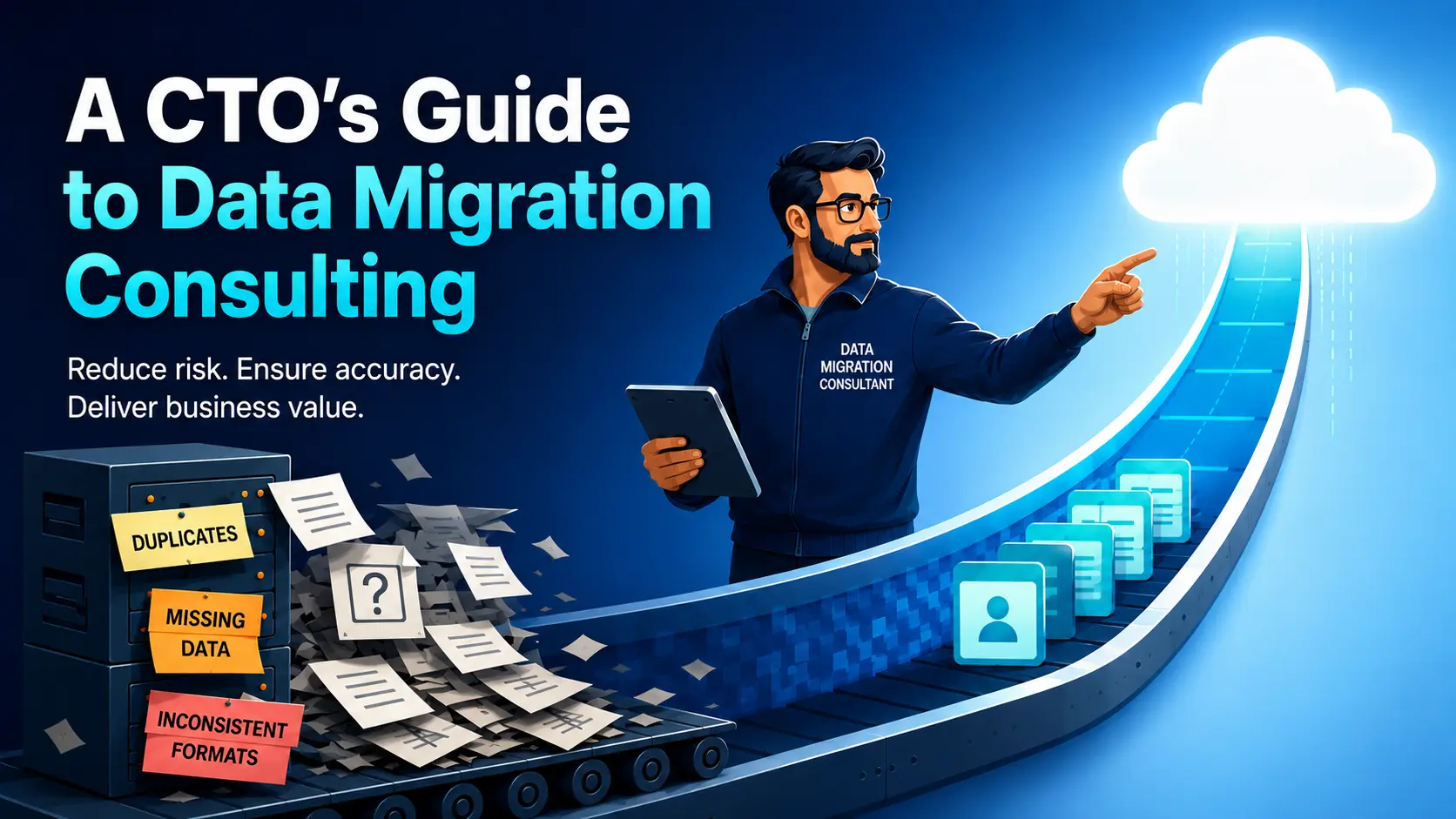 A CTO's Guide to Data Migration Consulting and When to Hire