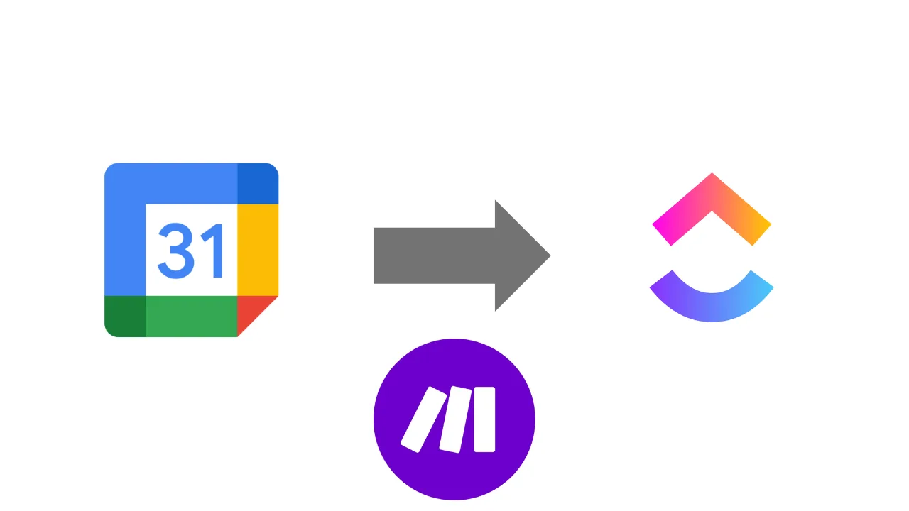 Google Calendar to ClickUp