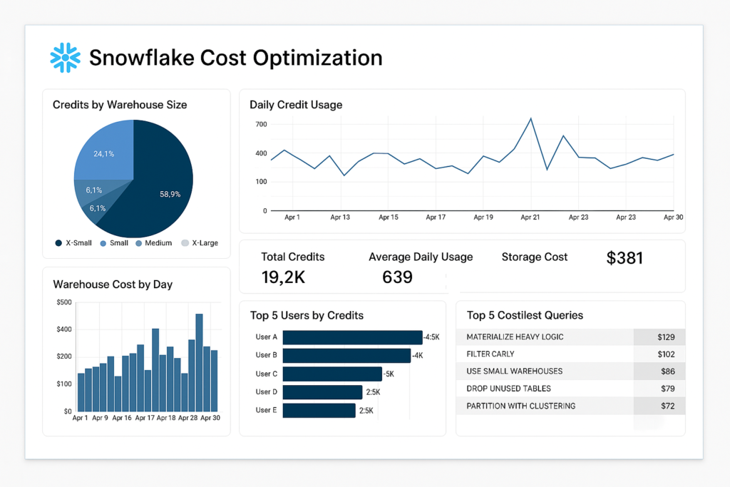 How to Optimize Snowflake Cost
