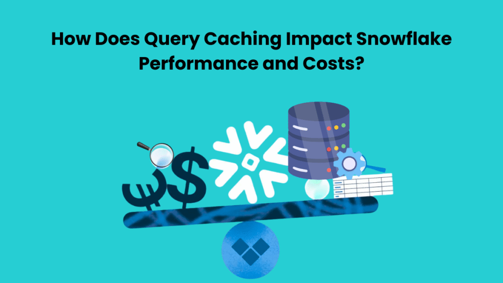 Snowflake query caching impact