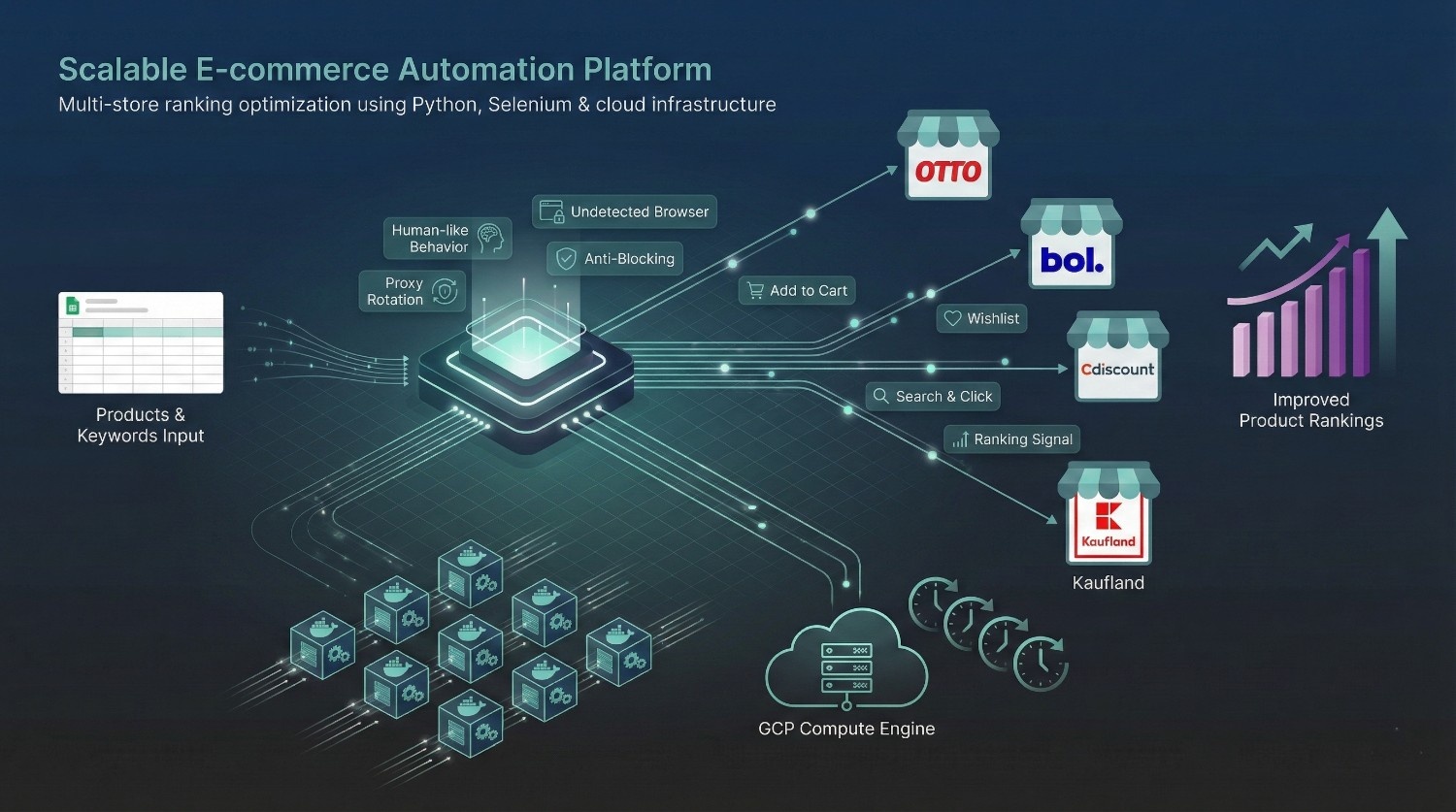 Automated E-Commerce Ranker