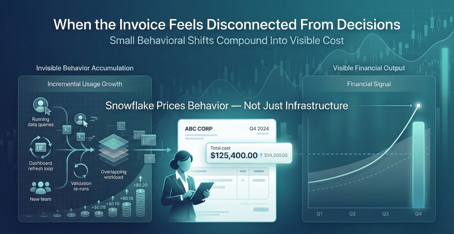 Why Snowflake Bills Surprise Finance Teams