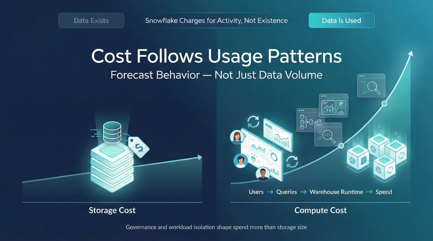 The Core Principle of Snowflake Cost Forecasting