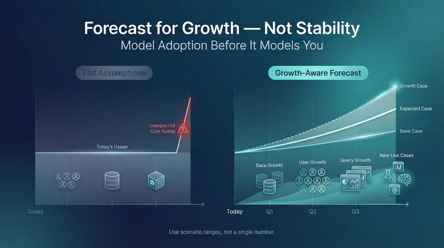 Step 4: Forecast Growth, Conservatively and Explicitly