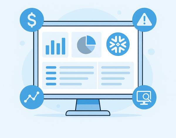 Tools to Monitor Snowflake Cost​